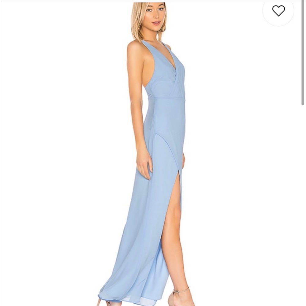 Revolve Majorelle Petunia Gown in Blue NWOT